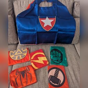 Kids Superhero Capes total of 6